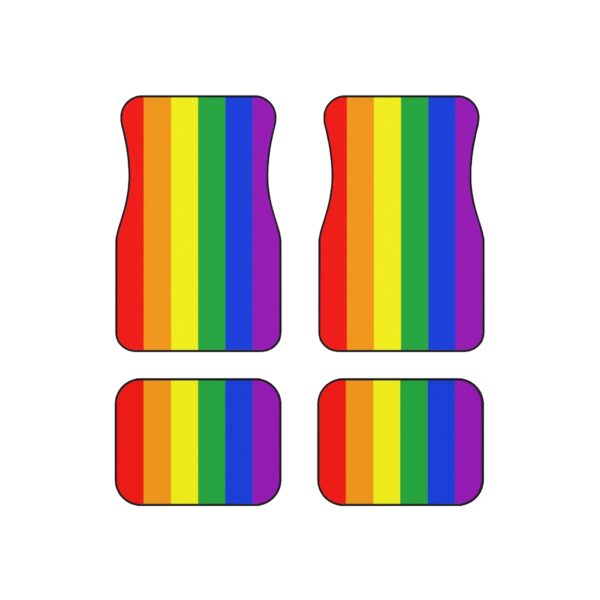 Pride Rainbow Mat Set