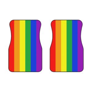 Pride Rainbow Front Mats