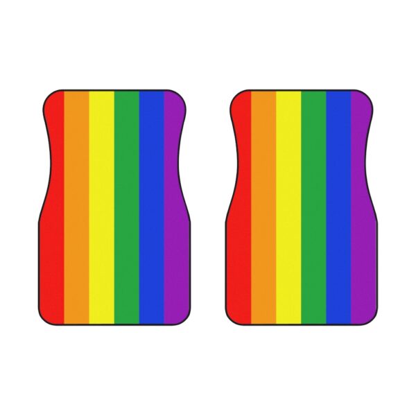 Pride Rainbow Front Mats